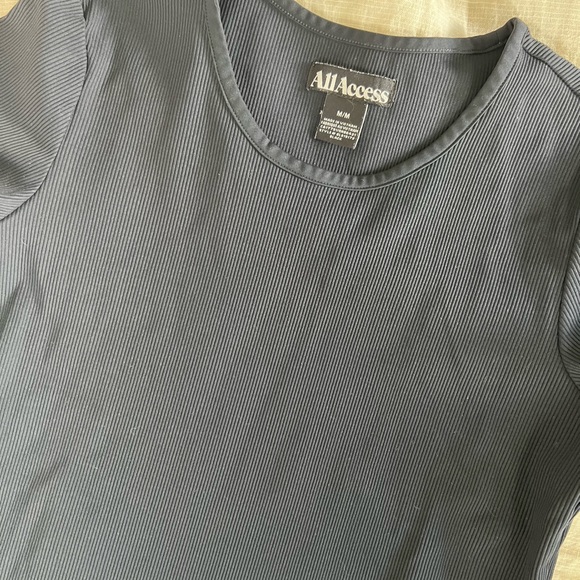 All Access Ribbed Short Sleeve Shirt - Picture 2 of 2